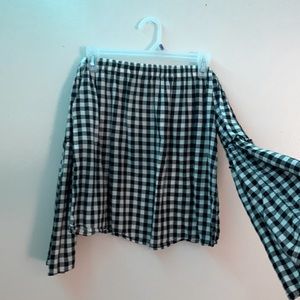 off the shoulder blouse. worn only once.